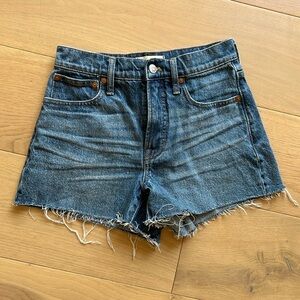 Madewell the perfect jean short